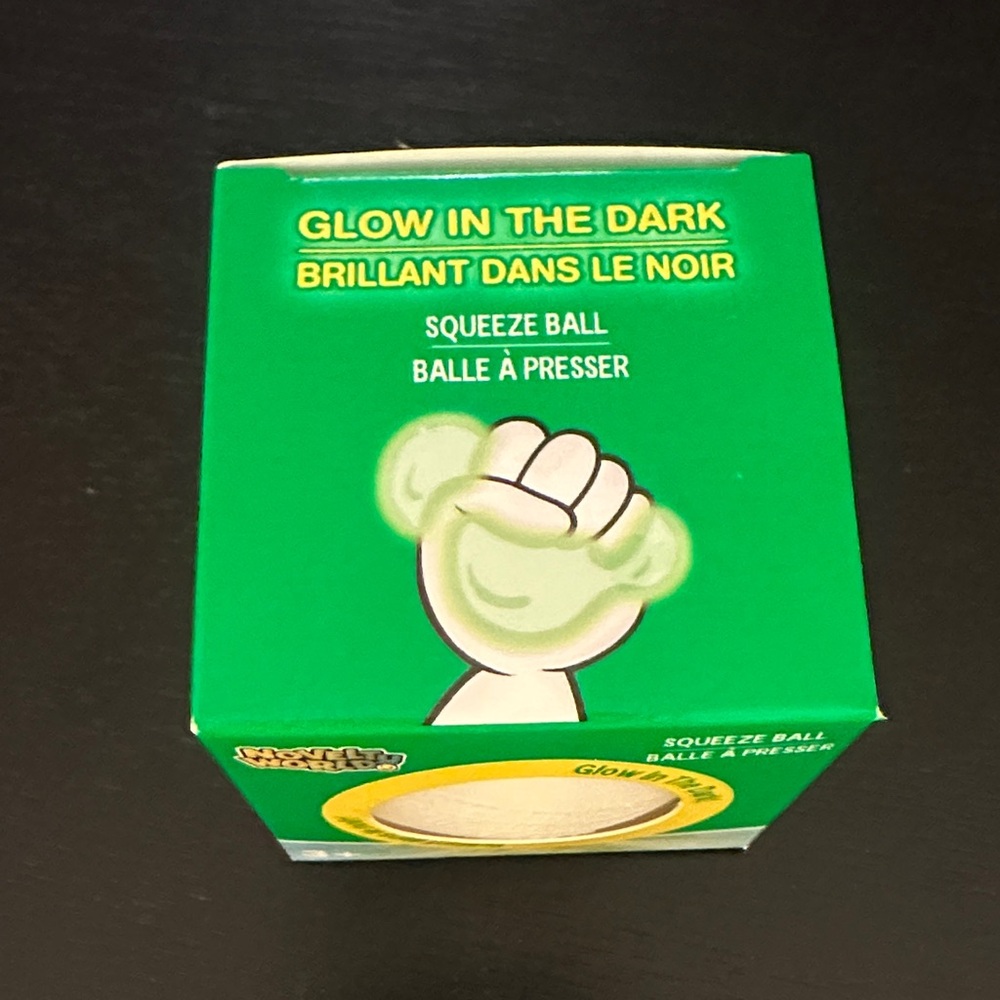Squishy Glow in the Dark Squeeze Ball Stress Ball Fidget Toy